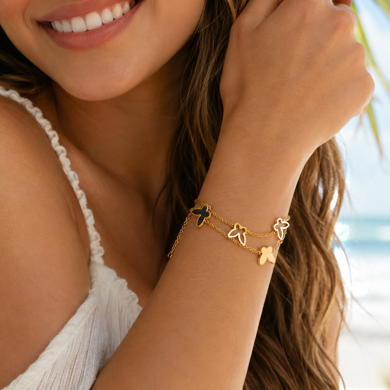 Pulsera de mariposas
